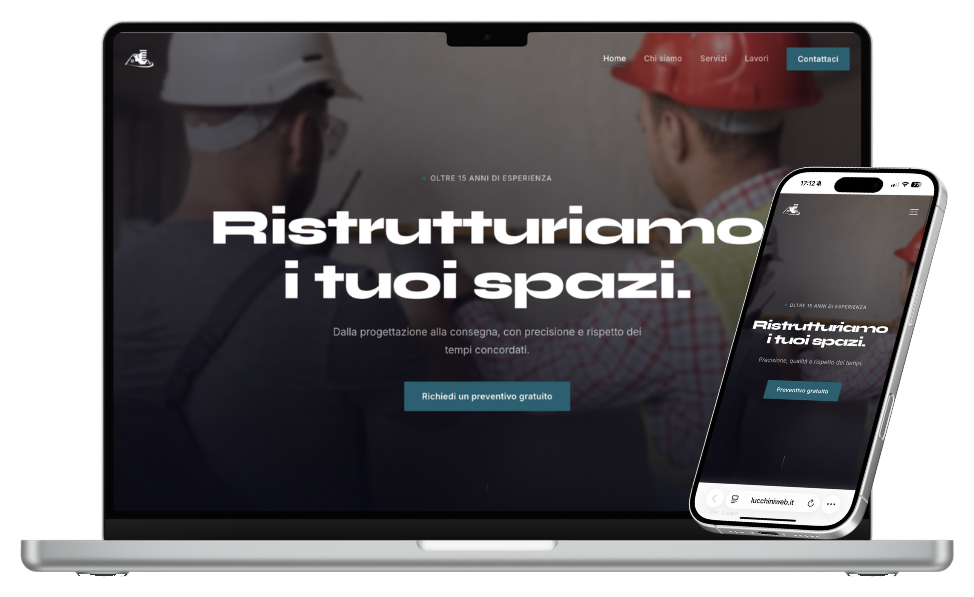 Esempio di sito web realizzato